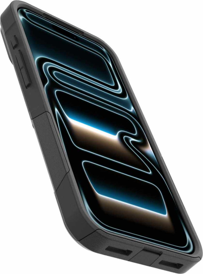 OtterBox - Commuter Grip MagSafe Case Black for iPhone 18 Pro Max/17 Pro Max