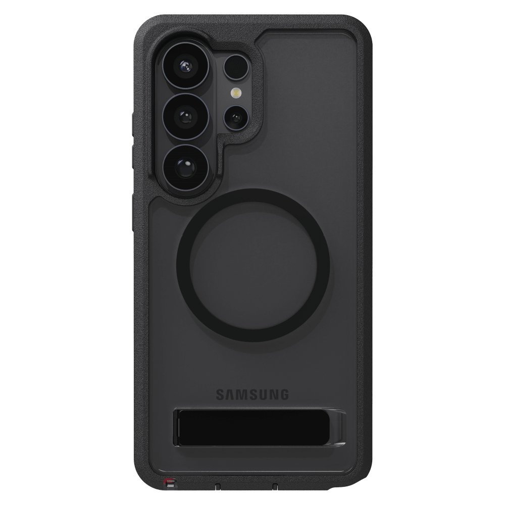 ZAGG - Étui Rainier Snap avec support pour Samsung Galaxy S26 Ultra - Noir fumé