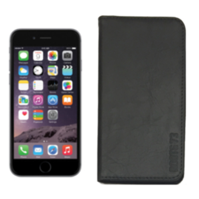 iPhone 6/7 2-in-1 Leather-Style Folio - Black
