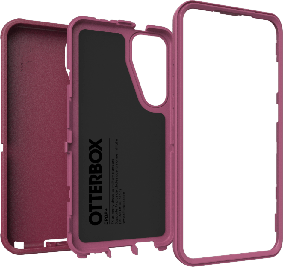 OtterBox - Defender Pro Case for Samsung Galaxy S25 Plus - Foxberry Pink