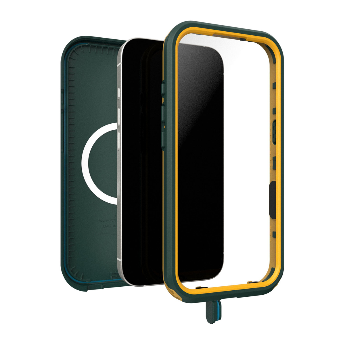 Étui OtterBox Fre MagSafe pour iPhone 17 - Vert - Submerge