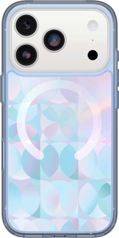 iPhone 17 Pro Otterbox Symmetry Clear w/MagSafe + Camera Control Case - Opal Prism