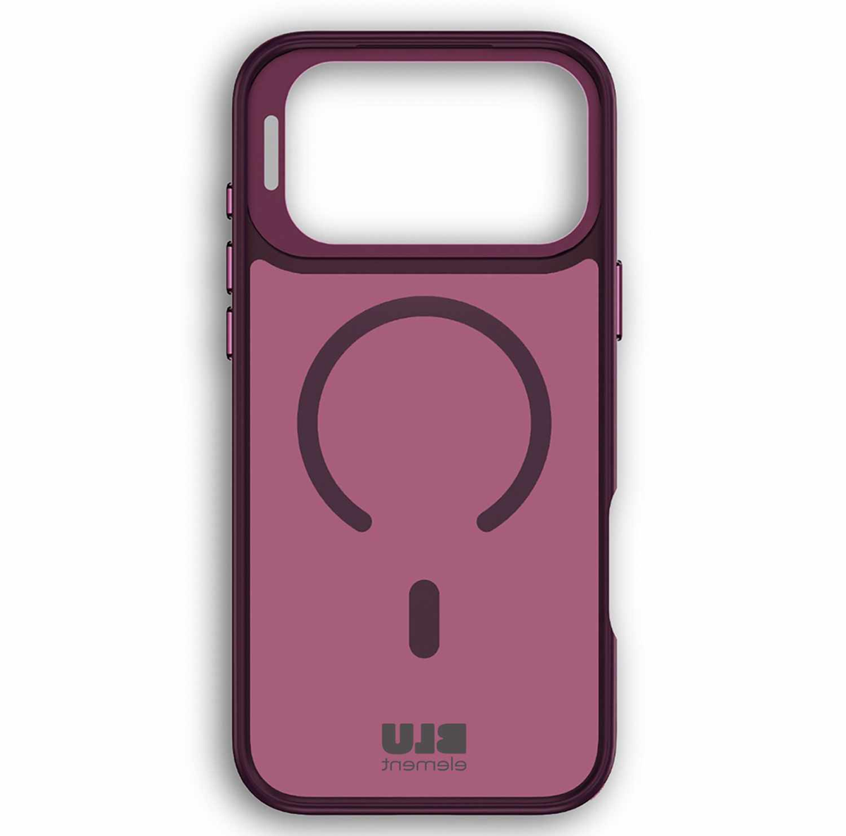 Blu Element - Chromatic Kick MagSafe Case Burgundy for iPhone 18 Pro Max/17 Pro Max