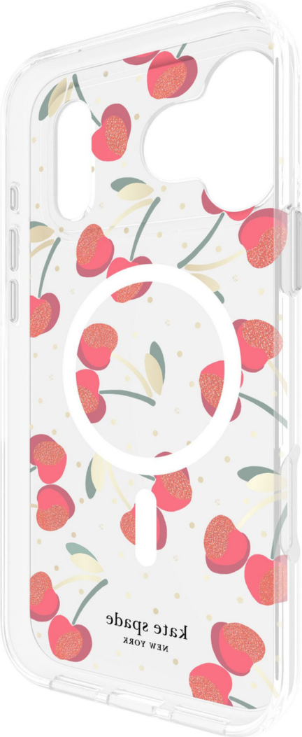 Kate Spade - Protective MagSafe Case for Apple iPhone 17 Pro Max - Cherry Dot