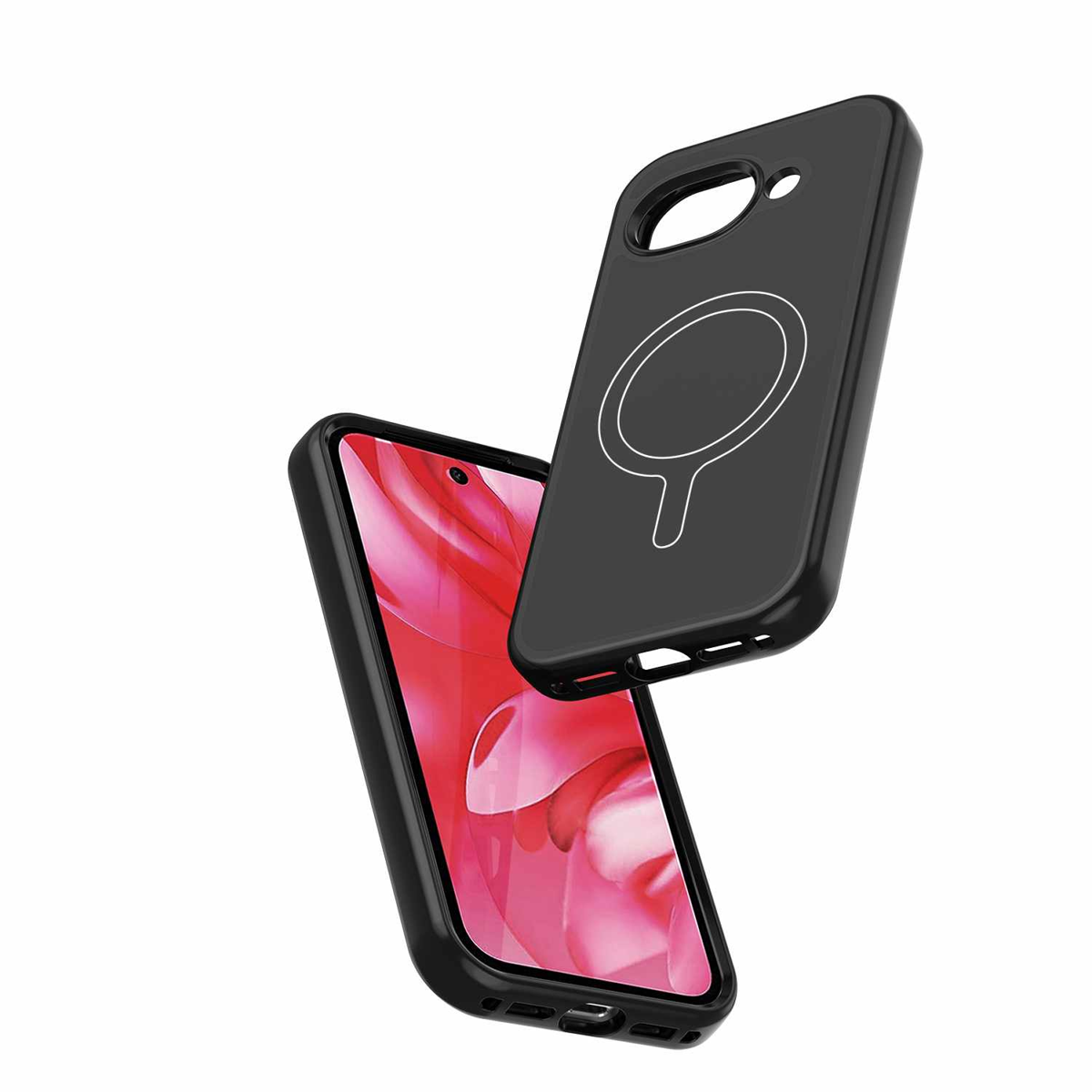 Avana GGXAAVMBKBLCK Étui Black Ice avec Magnets pour Google Pixel 10a