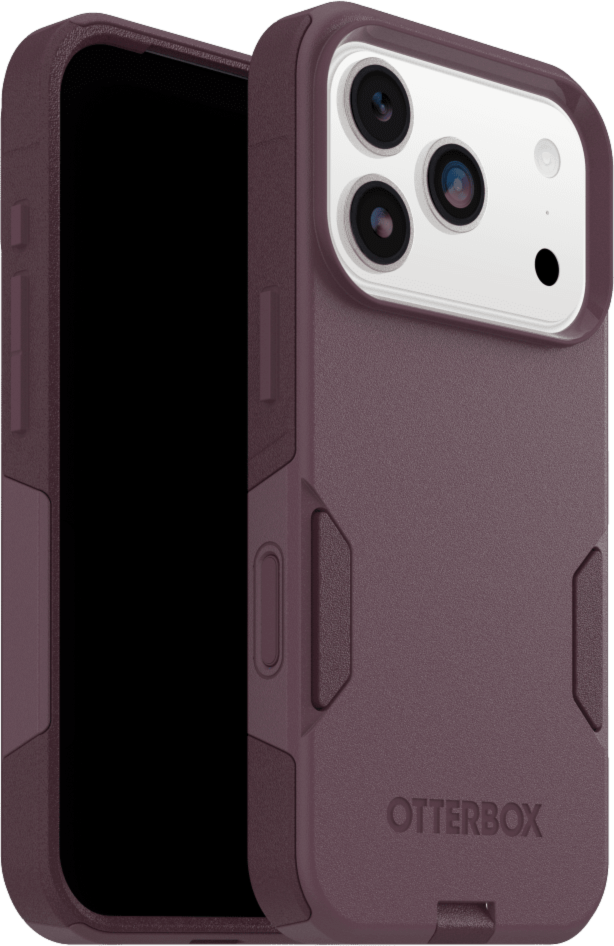 The OtterBox Commuter Series with MagSafe is a rugged, pocket-friendly case offering 3X military standard drop protection and features built-in magnets for MagSafe accessories.