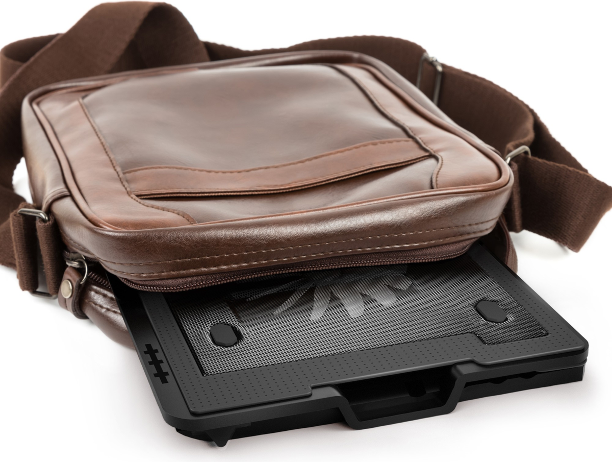 HyperGear - Support de refroidissement pour ordinateur portable UpRite Air - Noir