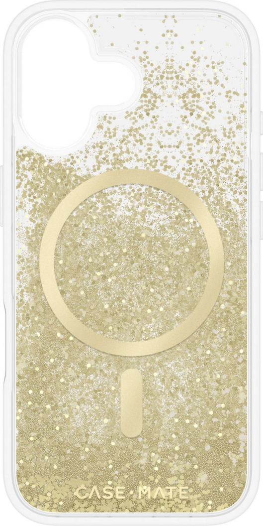 Case-Mate - Waterfall MagSafe Case for Apple iPhone 17 - Gold