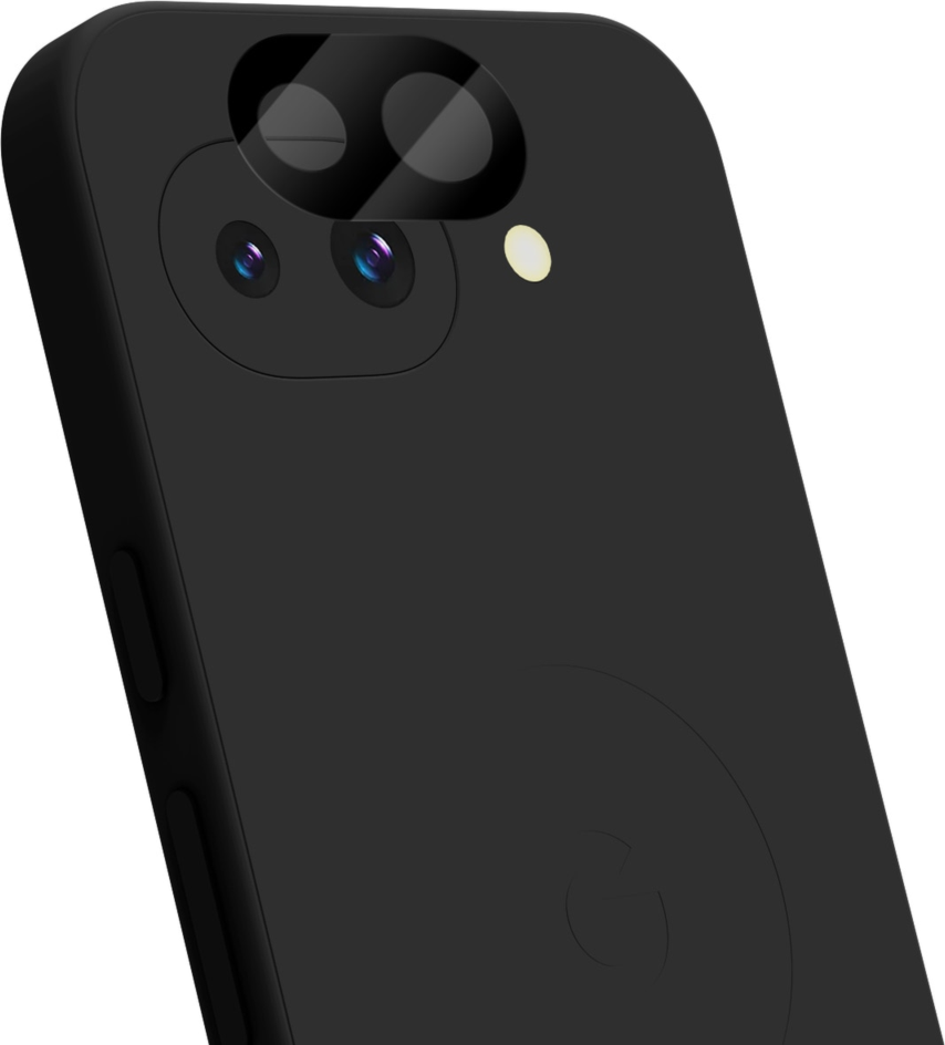 Blu Element - Protecteur d’objectif à couverture complète noir pour Google Pixel 10a