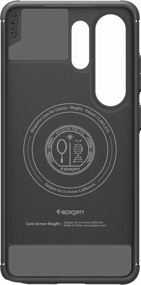 Spigen - Core Armor Case w/Magnets Matte Black for Samsung Galaxy S26 Ultra