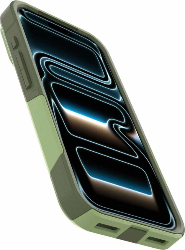 OtterBox - Coque Commuter MagSafe « Keyframe Green » pour iPhone 18 Pro/17 Pro