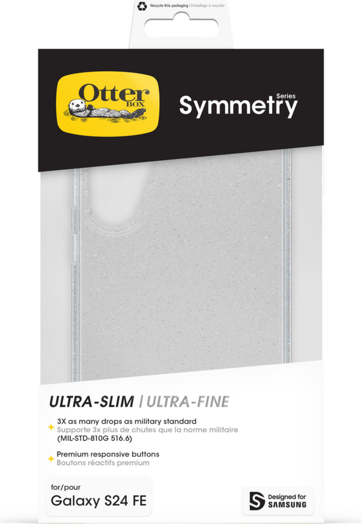 The OtterBox Symmetry Clear Series is a transparent case that makes a bold visual statement in a design that's slim and understated.