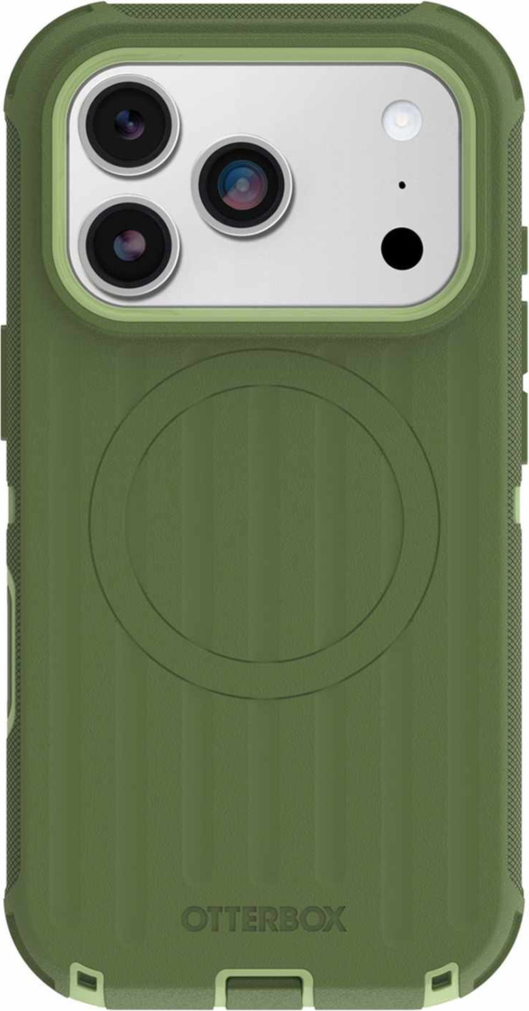 OtterBox - Coque Defender Pro MagSafe Halfwise verte pour iPhone 18 Pro/17 Pro