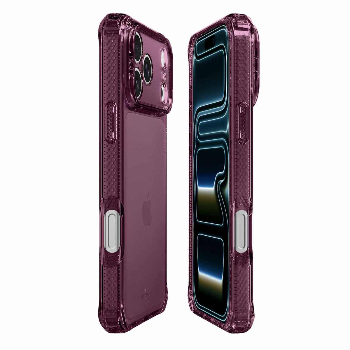 ITSKINS - Spectrum_R Clear Case Plum for iPhone 18 Pro/17 Pro
