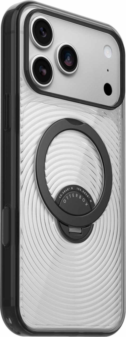 OtterBox - Coque Symmetry Stand MagSafe, couleur Umbra Black, pour iPhone 18 Pro Max/17 Pro Max