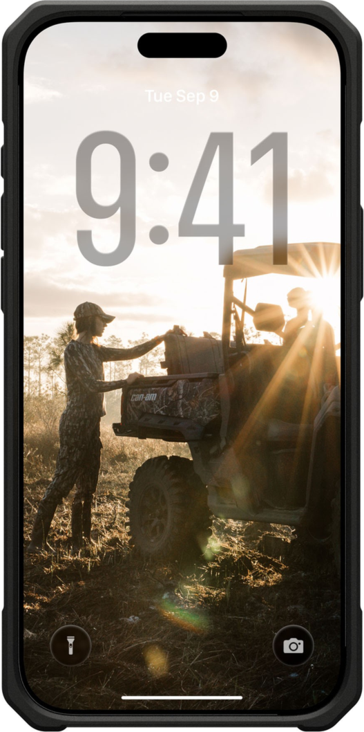 Urban Armor Gear (UAG) - Monarch Pro Case for Apple iPhone 17 Pro Max - Kevlar Black