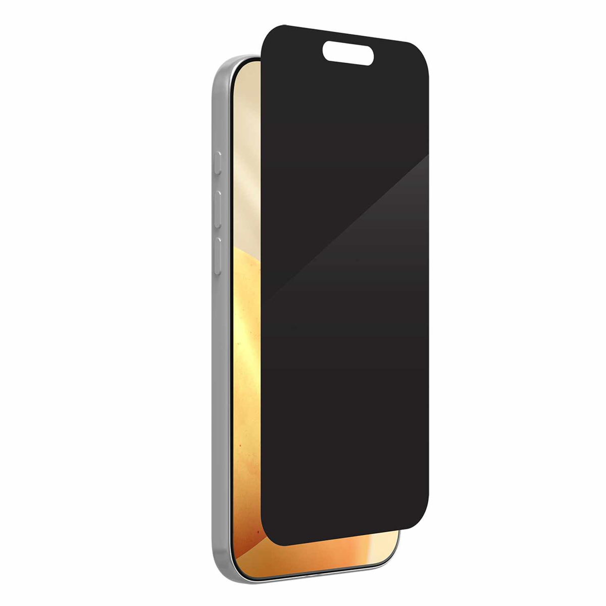 ZAGG - InvisibleShield Glass Elite 2-Way Privacy Screen Protector for iPhone 18 Pro clear