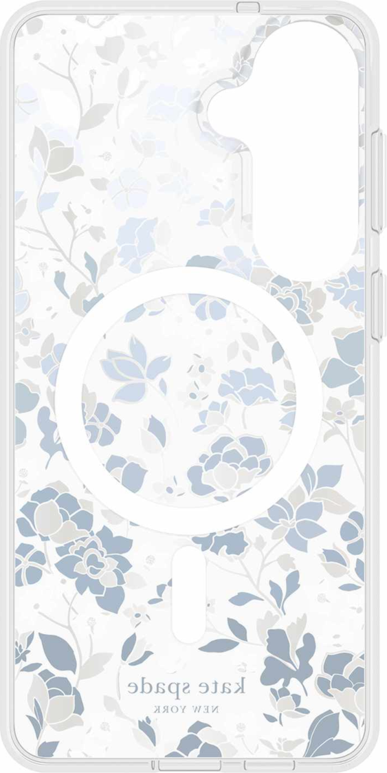 Kate Spade - Protective Case with Magnet for Samsung Galaxy S26 Plus - Flowerbed Blue
