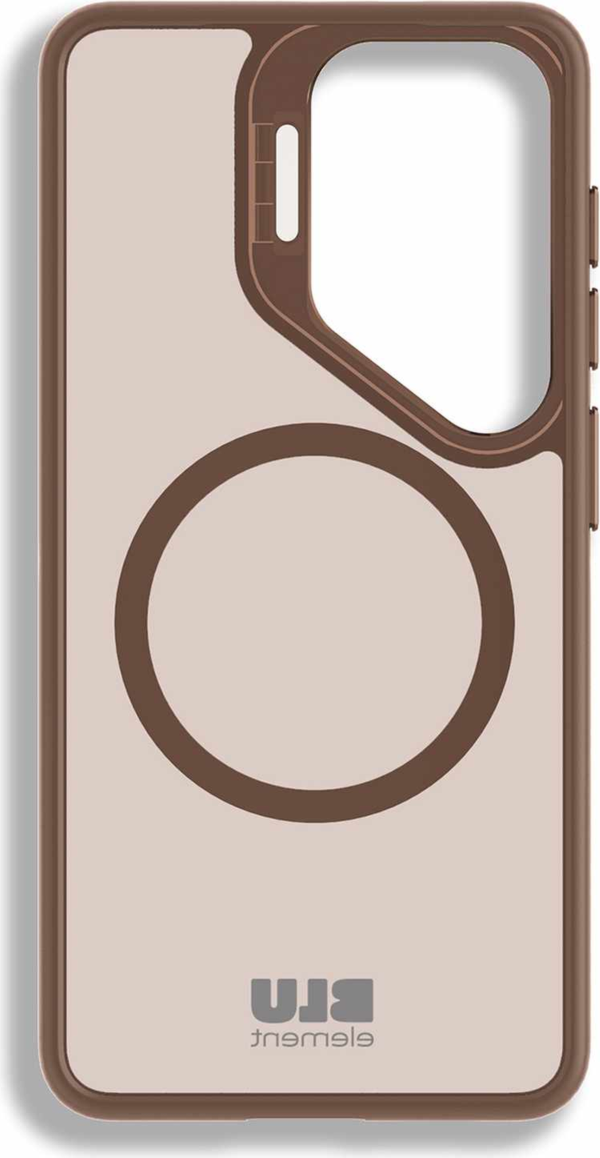 Blu Element BECKS2615 Étui Chromatic Kick avec Magnets Brun pour Samsung Galaxy S26 Ultra