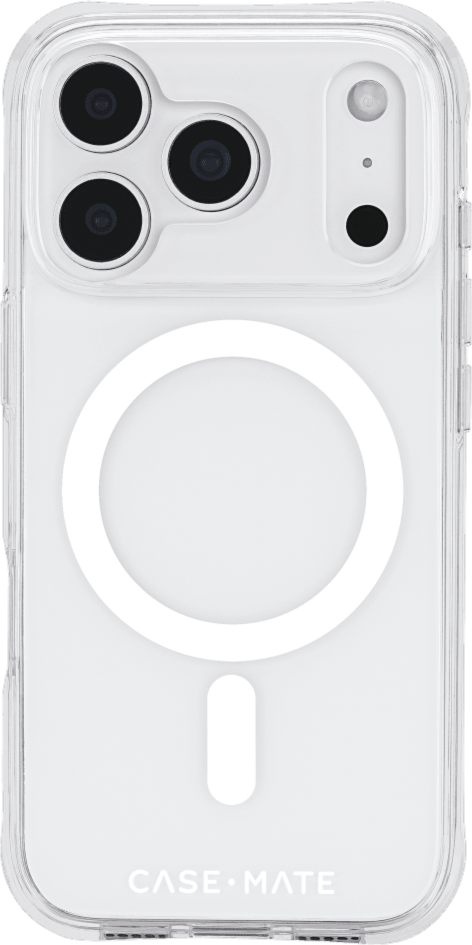Case-Mate - Tough MagSafe Case for Apple iPhone 17 Pro - Clear