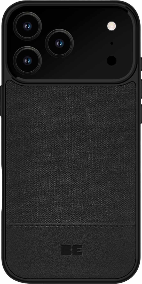 Blu Element - Boîtier Folio 2-en-1 MagSafe noir pour iPhone 17 Pro