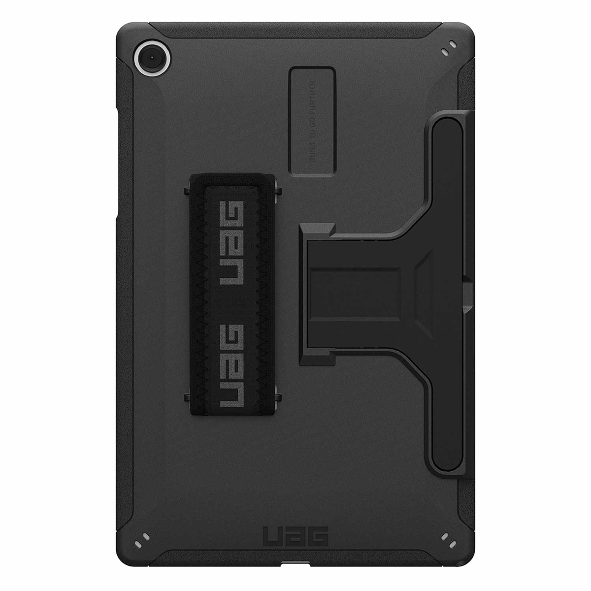 UAG - Scout Case w/Kickstand & Handstrap Black for Samsung Galaxy Tab A11+/Galaxy Tab A9+