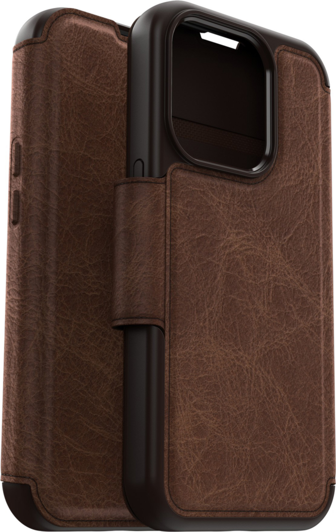 The premium leather Strada Series Folio by OtterBox blends handcrafted style and premium protection.