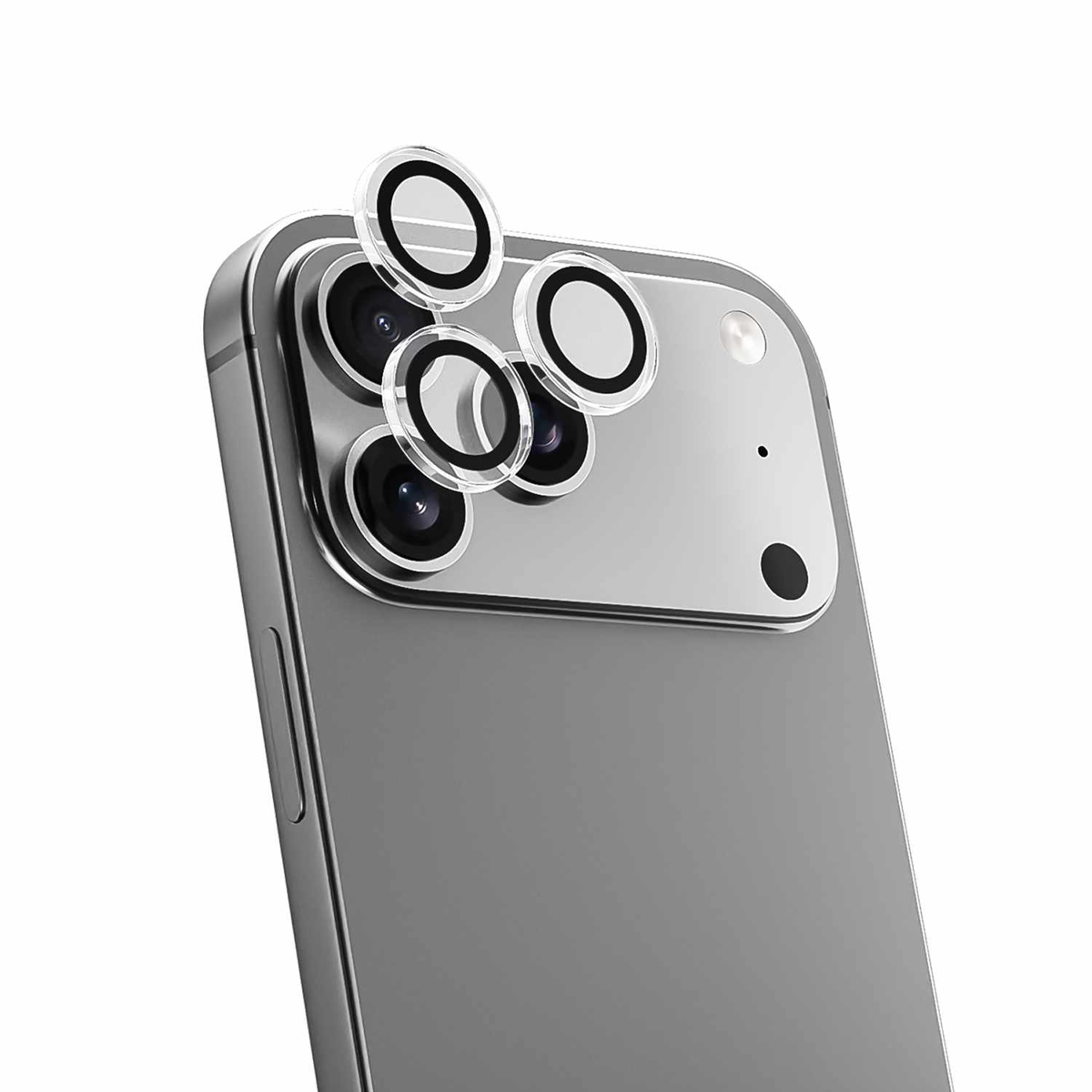 Blu Element BELPIP17P17PM Protecteur D'objectif Invisible 1 par 1 pour iPhone 17 Pro/17 Pro Max