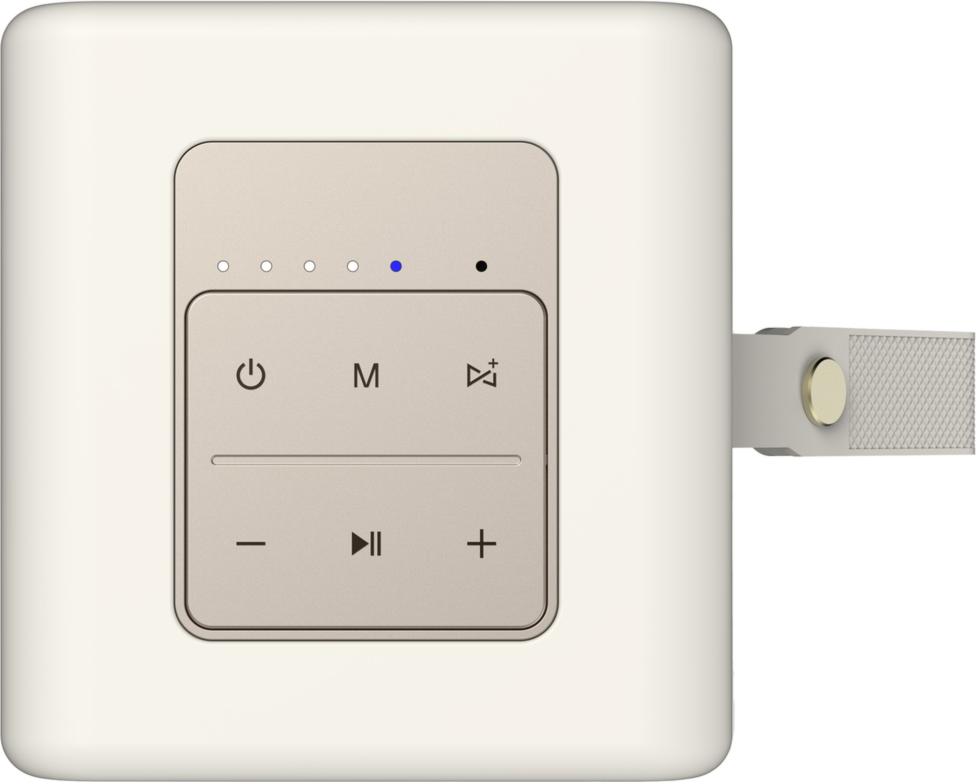 mellow 15W Portable Retro Wireless Bluetooth Speaker - Cream