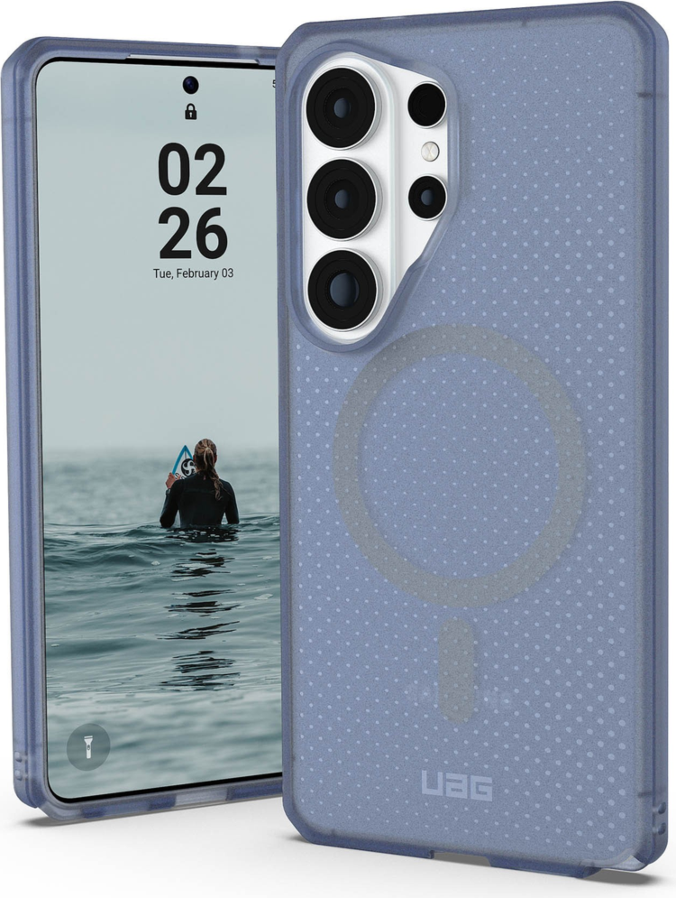 The UAG Dot case keeps devices protected without sacrificing style, featuring soft-touch silicone, a micro-perforated design, and a built-in magnet for magnetic accessories.
