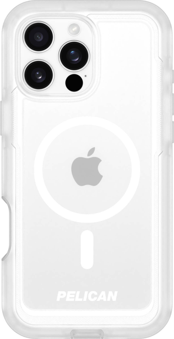 Pelican - Voyager MagSafe Case with Holster for Apple iPhone 16 Pro Max - Clear