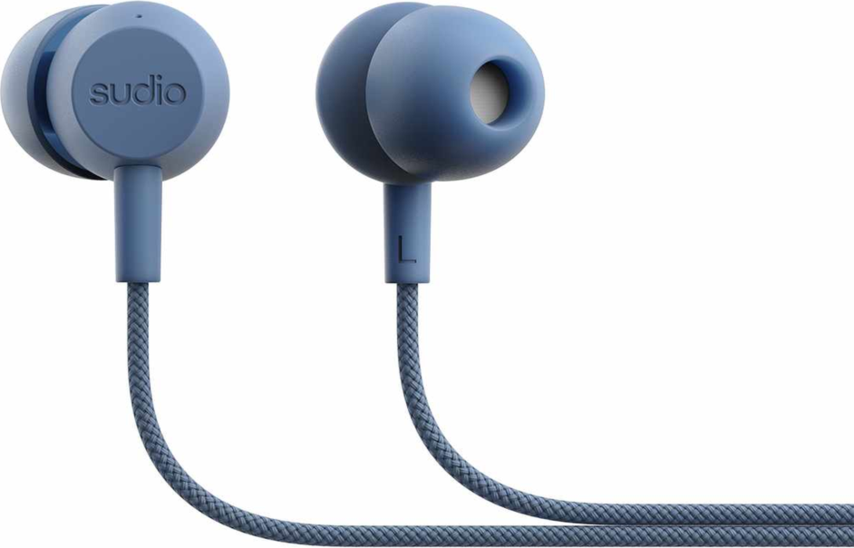 Sudio - V3 Wired Earbuds Blue