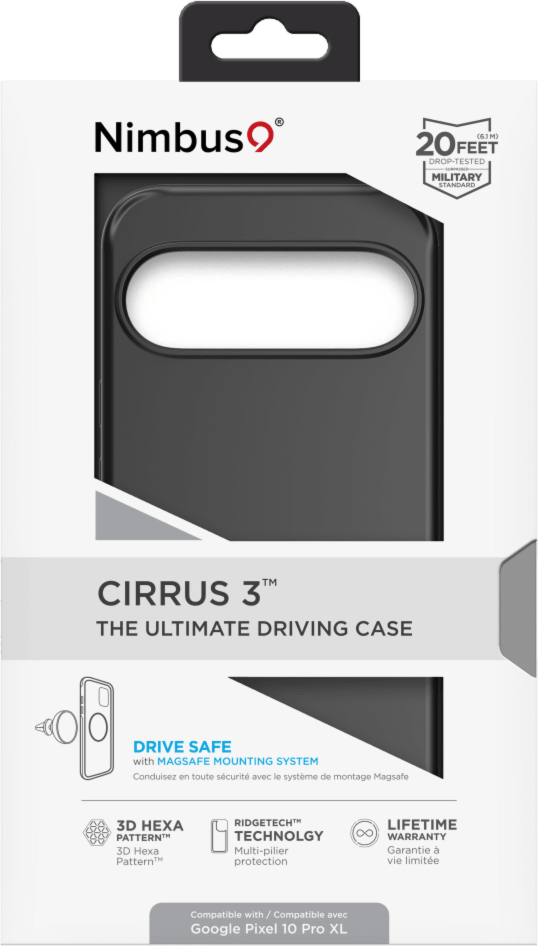 Nimbus9 - Cirrus 3 MagSafe Case for Google Pixel 10 Pro XL - Black