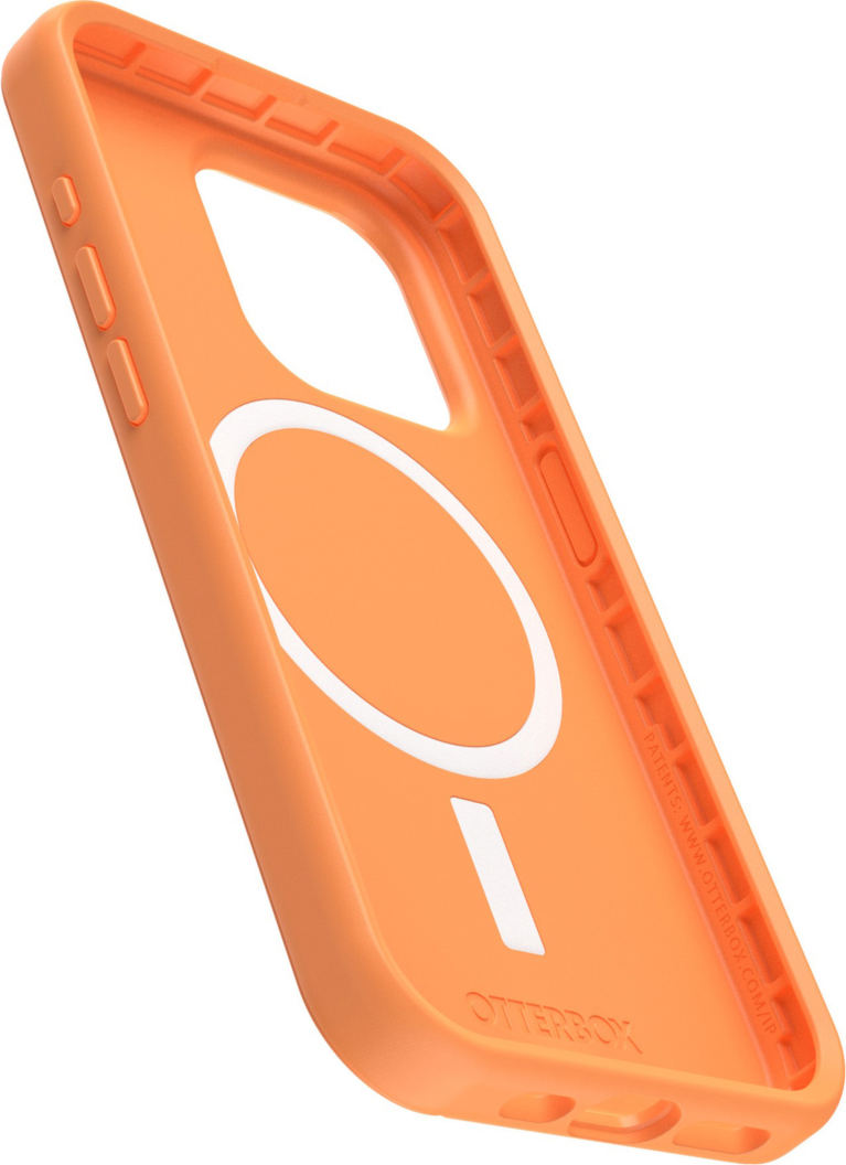 iPhone 15 Pro Otterbox Symmetry w/ MagSafe Series Case - Orange (Sunstone)