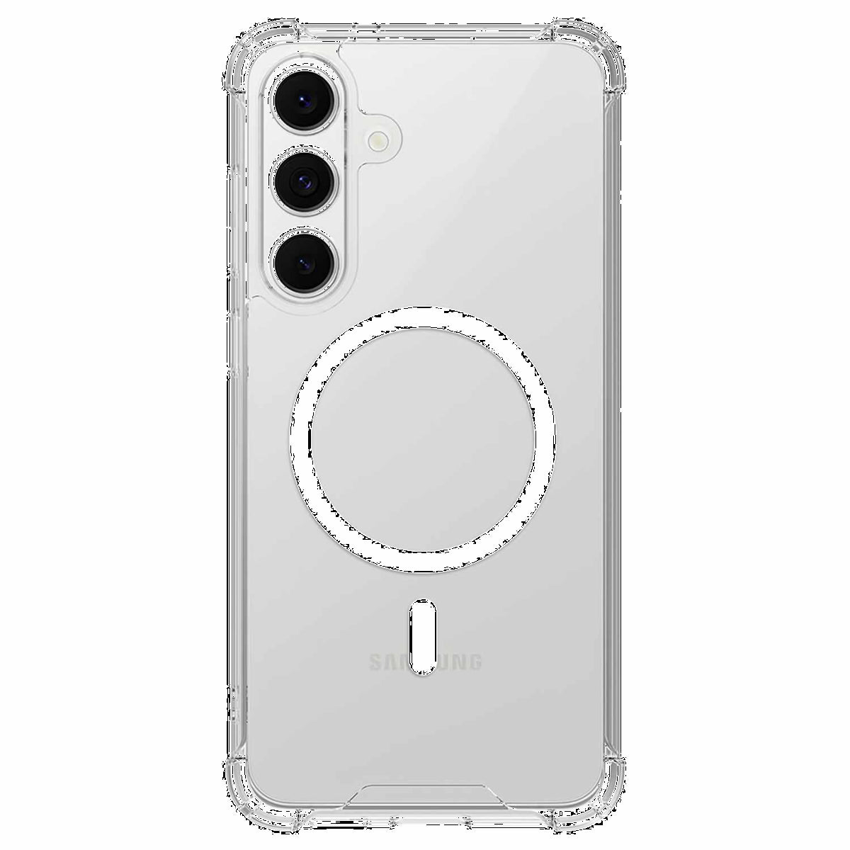 Blu Element BEDZR25SFE1 Étui Robuste DropZone avec Magnets Clear pour Samsung Galaxy S25 FE