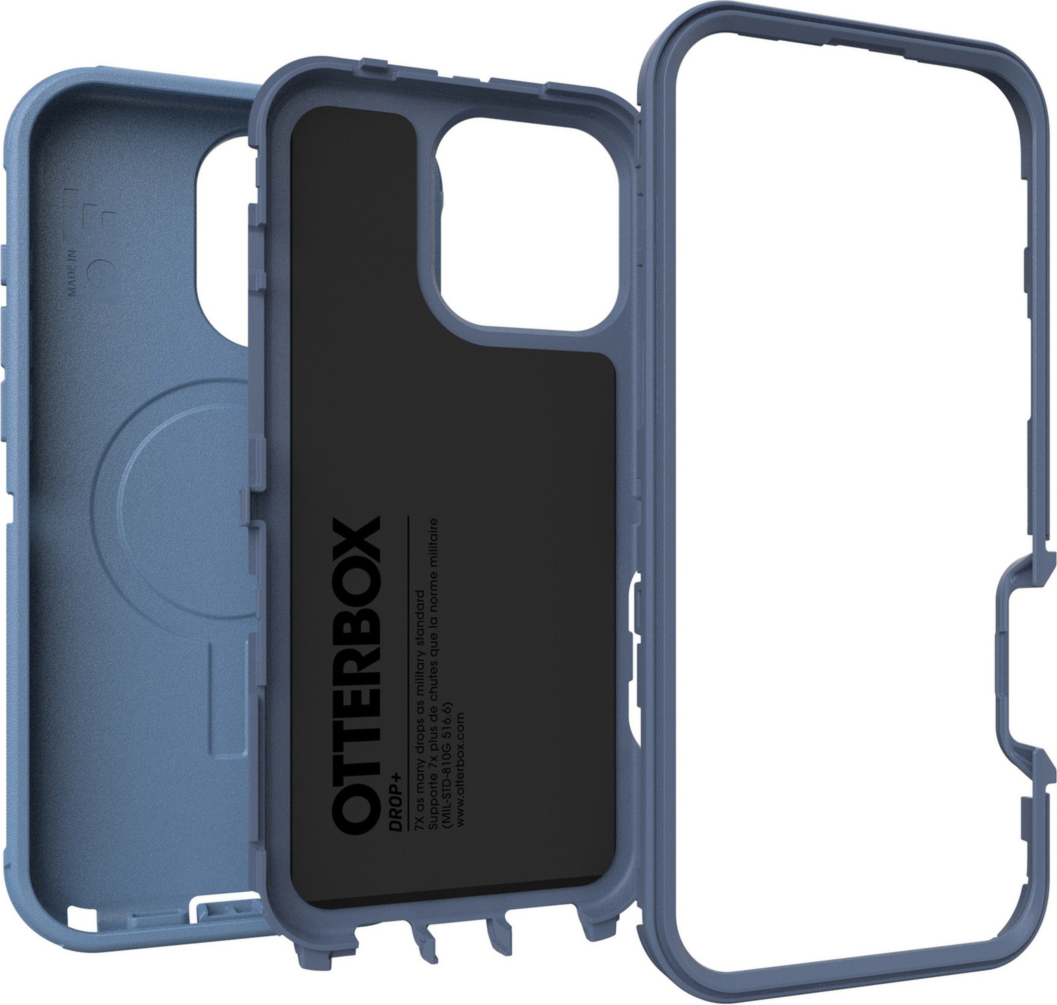 iPhone 16 Pro Max Otterbox Defender Pro w/ MagSafe Series Case - Blue - Baby Blue Jeans