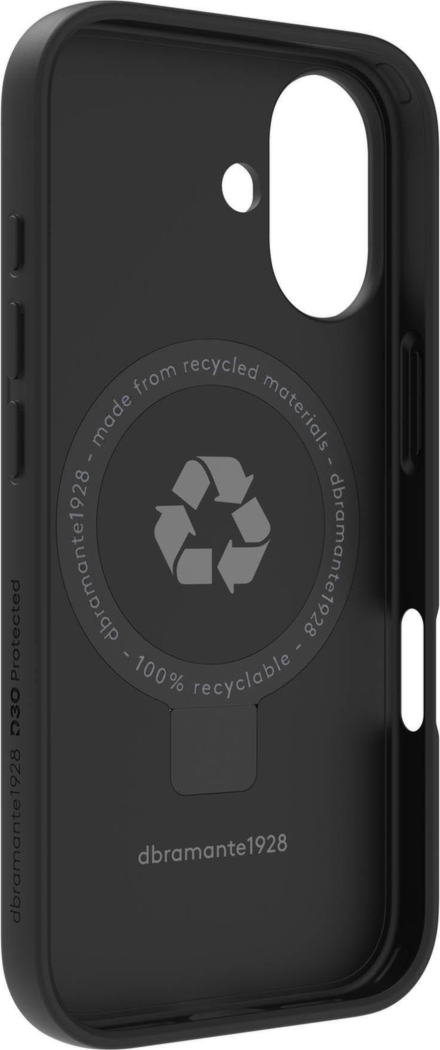• D3O® Protected: Provides the best and thinnest protection against knocks and drops.
• Materials: Made with 100% GRS-certified recycled plastic materials and fully recyclable (1 case = 2 x 0.5L plastic bottles). 
• Ultra-Slim Design: Lightweight hard case, offering robust protection without the bulk.
• 4m/13ft Impact protection: Keeps your device safe from significant drops.