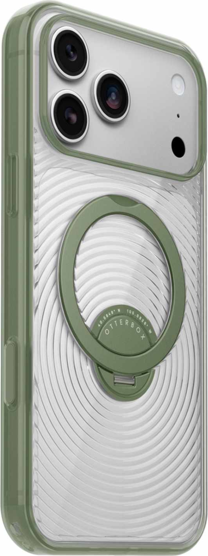 OtterBox - Coque Symmetry Stand MagSafe, couleur Calyx Green, pour iPhone 18 Pro Max/17 Pro Max
