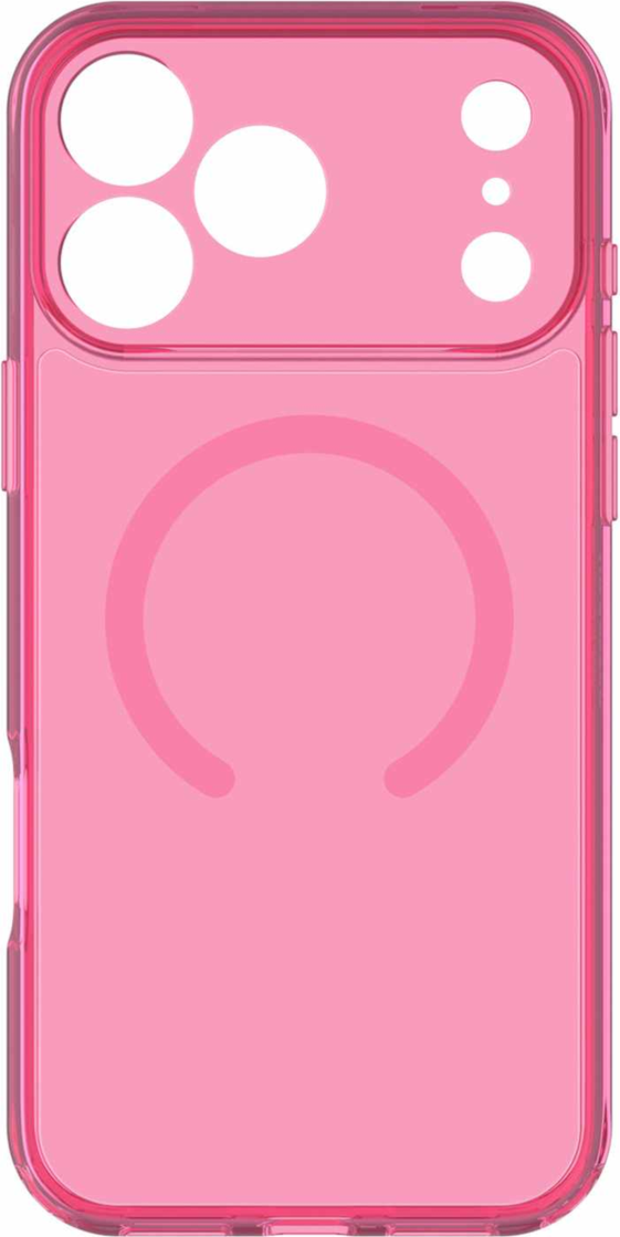 OtterBox - Lumen Clear MagSafe Case Heartspur Pink for iPhone 18 Pro Max/17 Pro Max