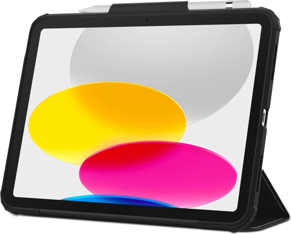 Spigen Crystal Hybrid Pro pour iPad 10.9 po 10ème gén (2022) - Noir