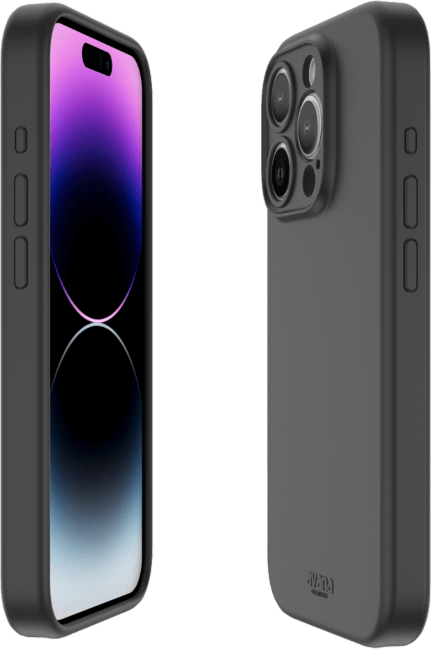 AP5XAVSIKBLCK Velvet Case iPhone 15 Pro Black