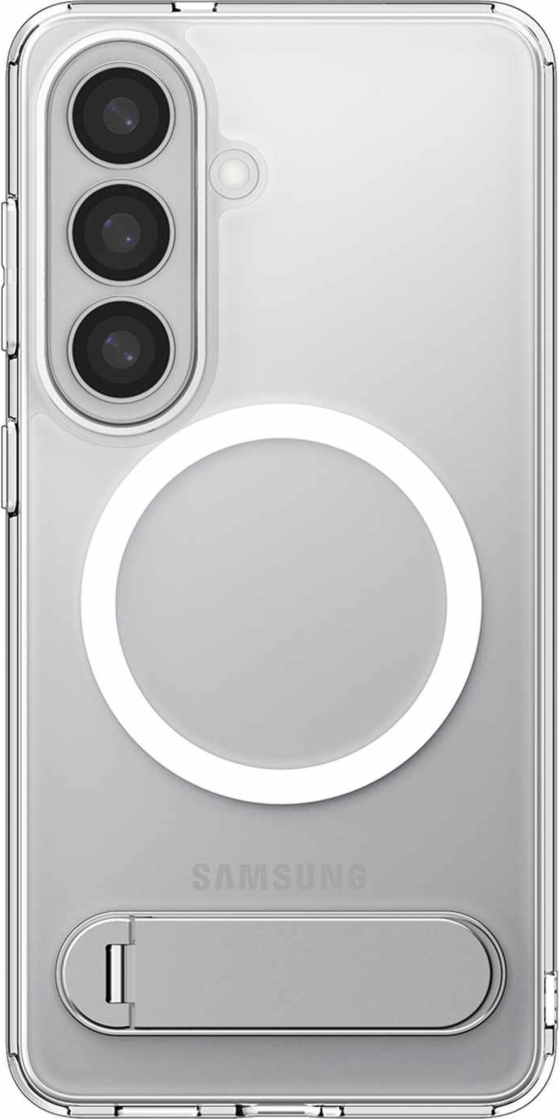 Spigen - Étui Slim Armor Essential S avec aimants, blanc transparent, pour Samsung Galaxy S26+