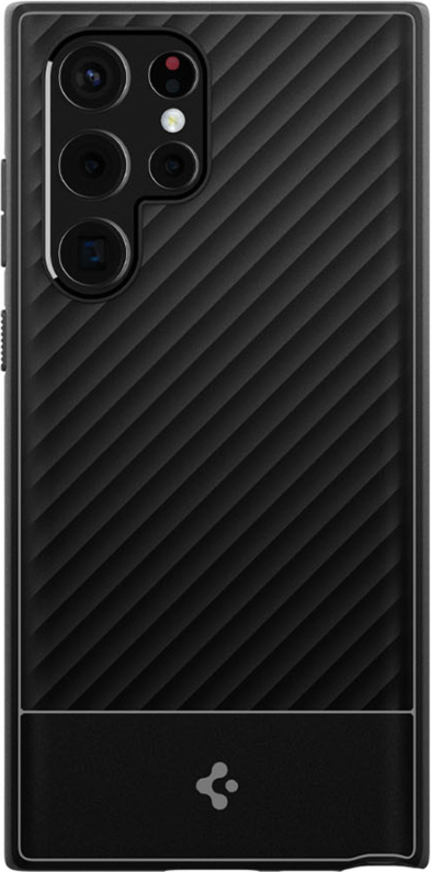 Spigen - Galaxy S22 Ultra 5G Core Armor Case - Matte Black