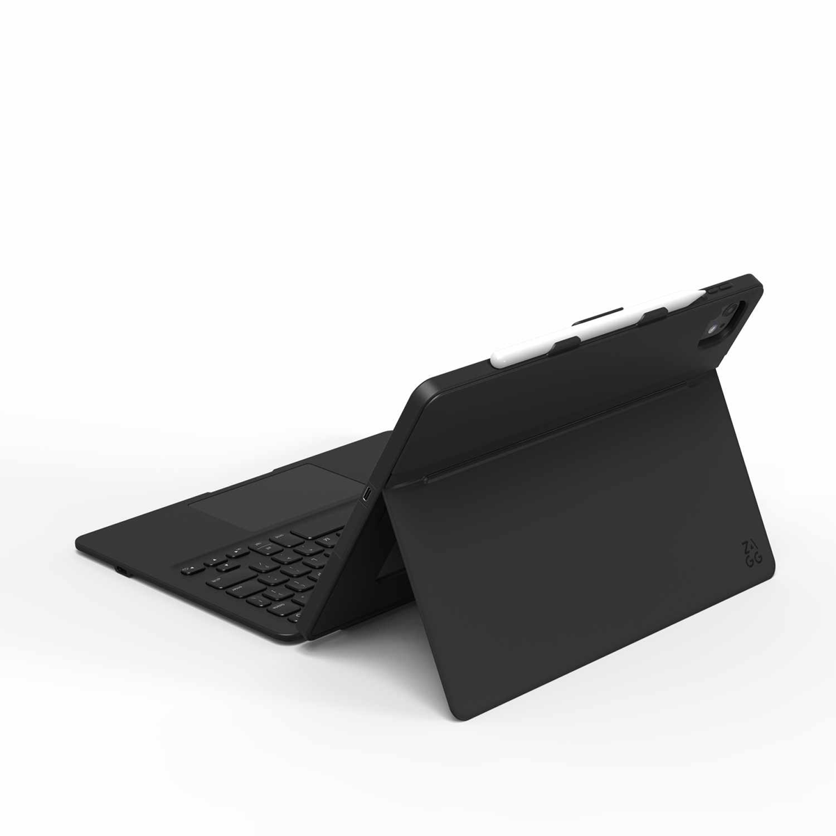 ZAGG - Pro Keys Connect Tablet Keyboard Case w/Trackpad Black for iPad Pro 11 2025 (6th Gen)/Pro 11 2024 (5th Gen)