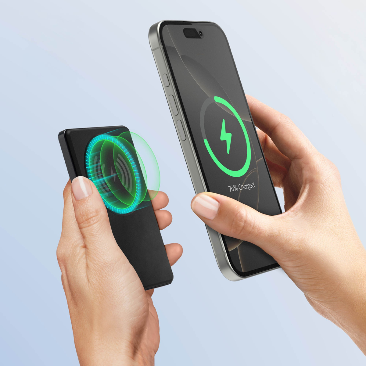 HyperGear’s slimmest power bank ever, snaps onto the back of MagSafe-compatible phones or cases and features a 5,000mAh capacity, providing a full recharge for most phones.