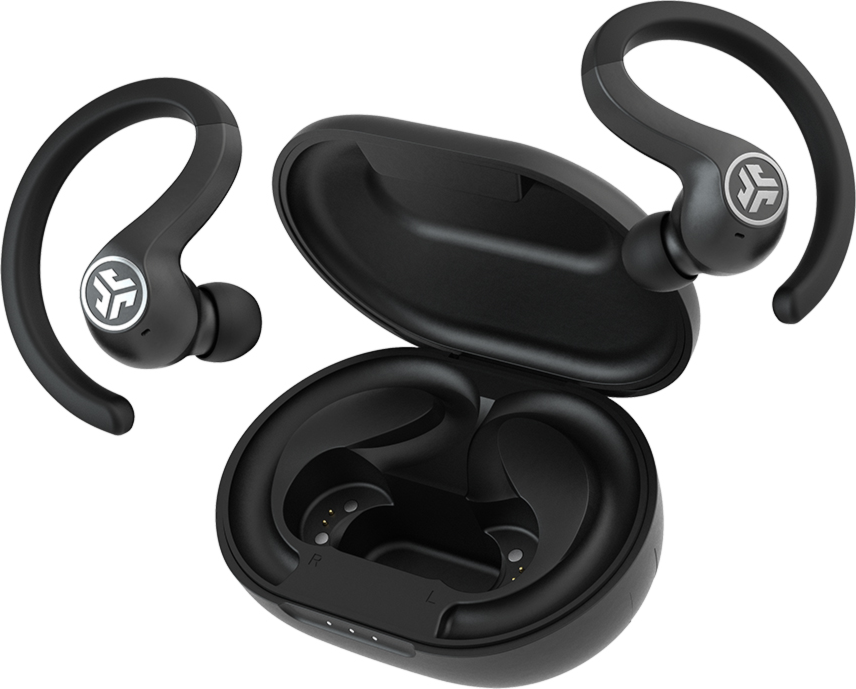 JLab Audio - JBuds Air Sport True Wireless In-Ear Headphones - Black