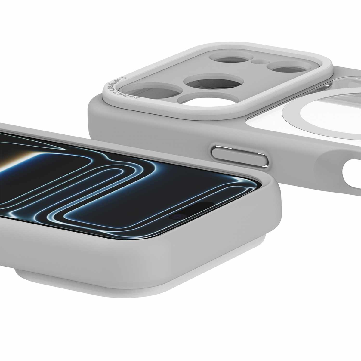 Avana - Macaron MagSafe Case Grey for iPhone 18 Pro/17 Pro