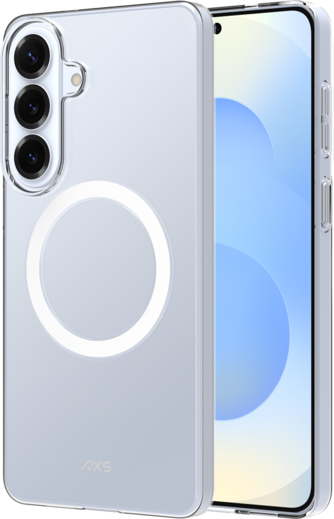 Coque fine AXS compatible MagSafe pour Samsung Galaxy S26+ | Transparente