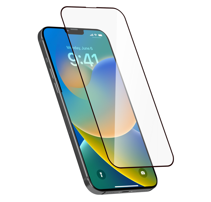 LOGiix - Phantom Glass Edge-to-Edge for iPhone 14 Plus - Clear
