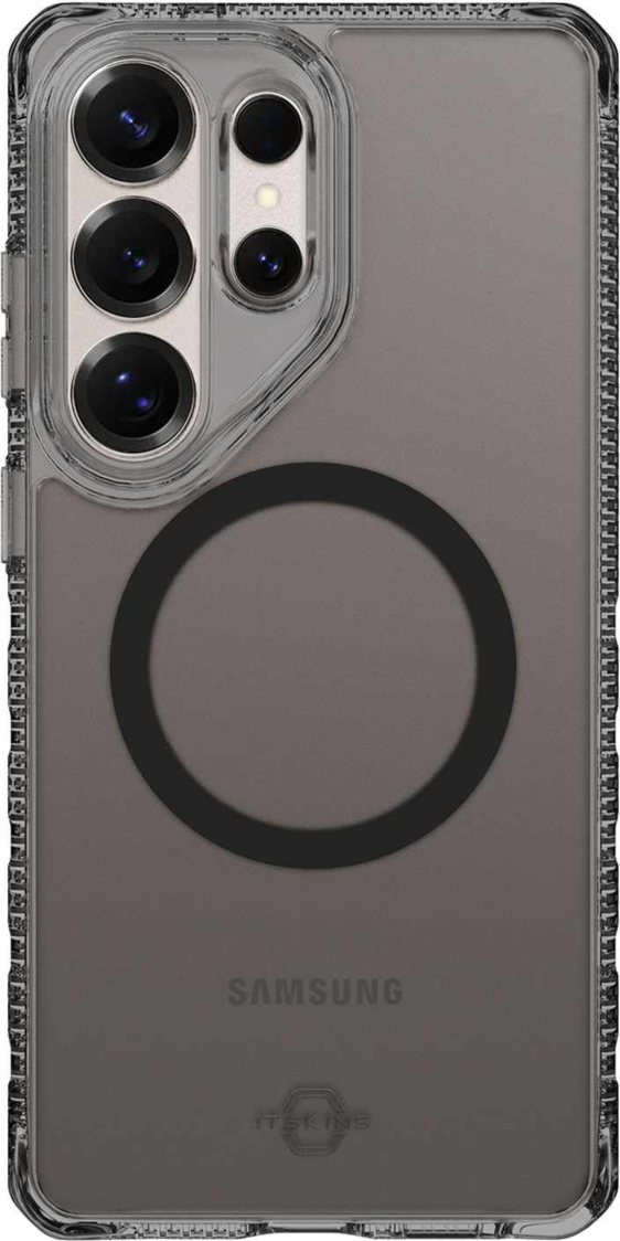 ITSKINS SGYUHBVARSMOK Étui Hybrid_R Vapor avec Magnets Smoke pour Samsung Galaxy S26 Ultra